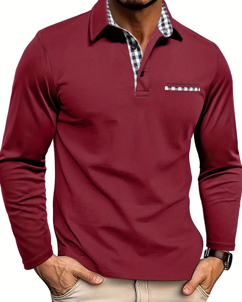 Long Sleeve Polo Shirt