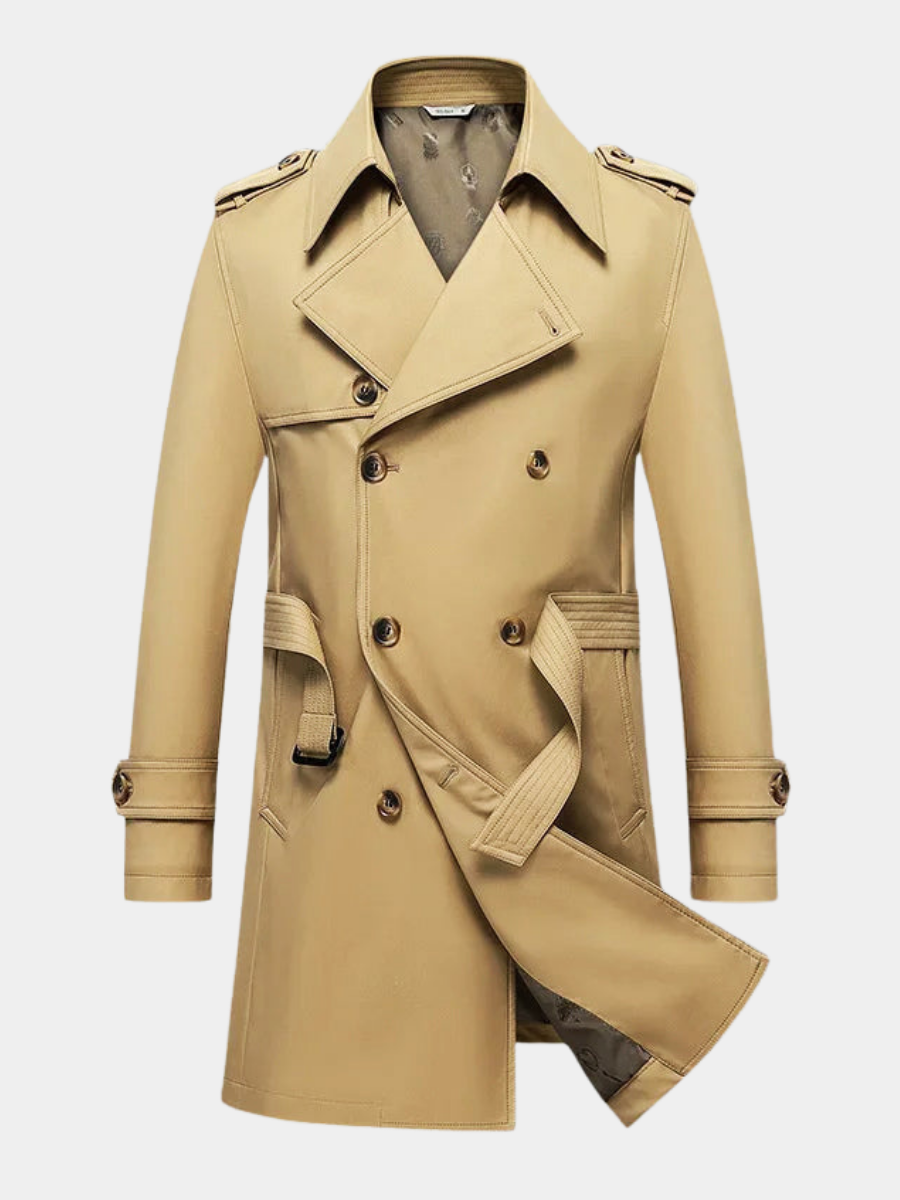 Double-Breasted Trench Coat