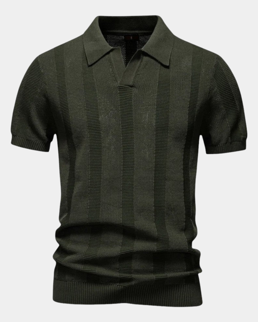 High-Stitch Polo Shirt
