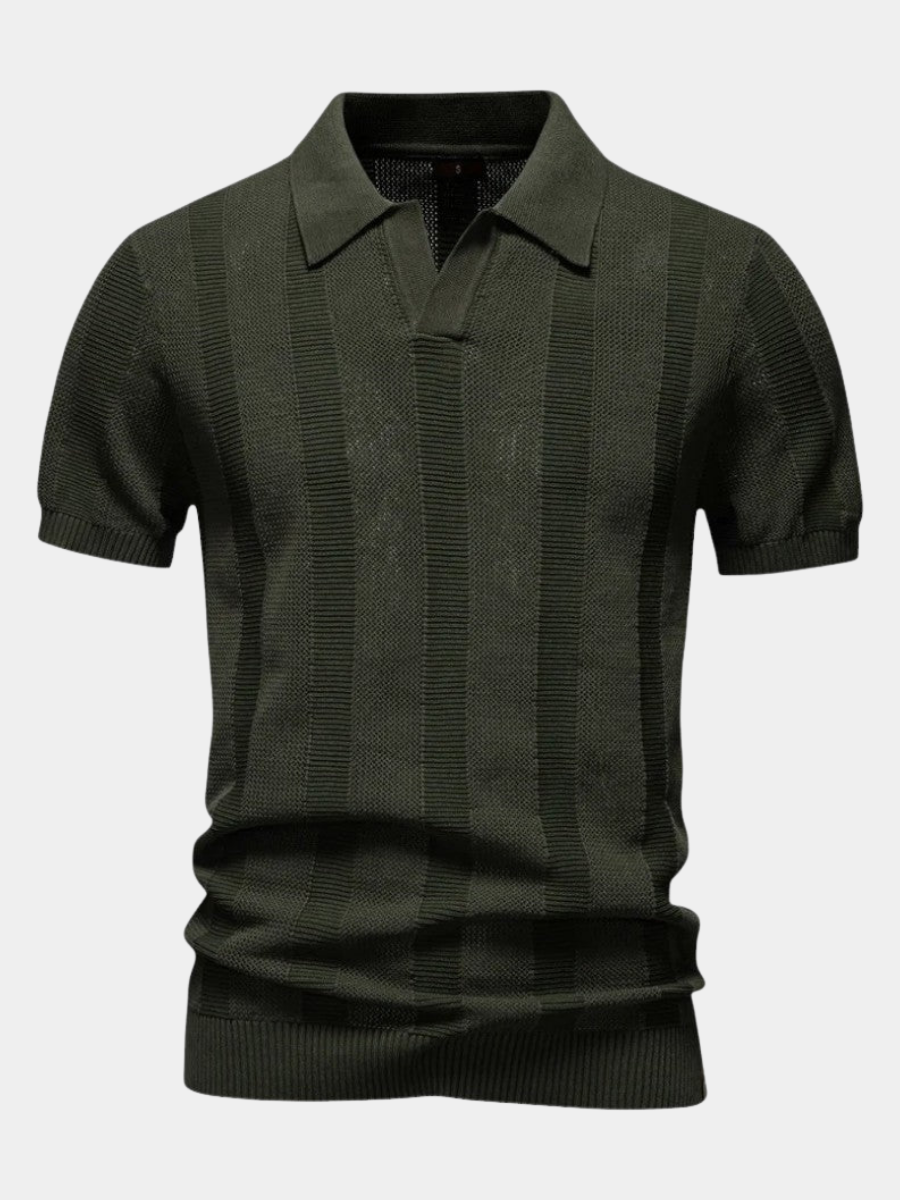 High-Stitch Polo Shirt