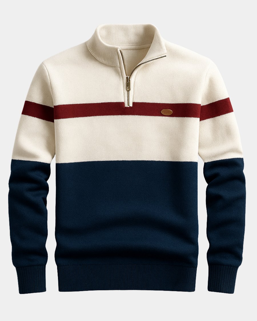 Men's Zip-Collar Pullover
