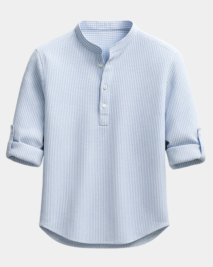 Cotton and Linen Blend Shirt