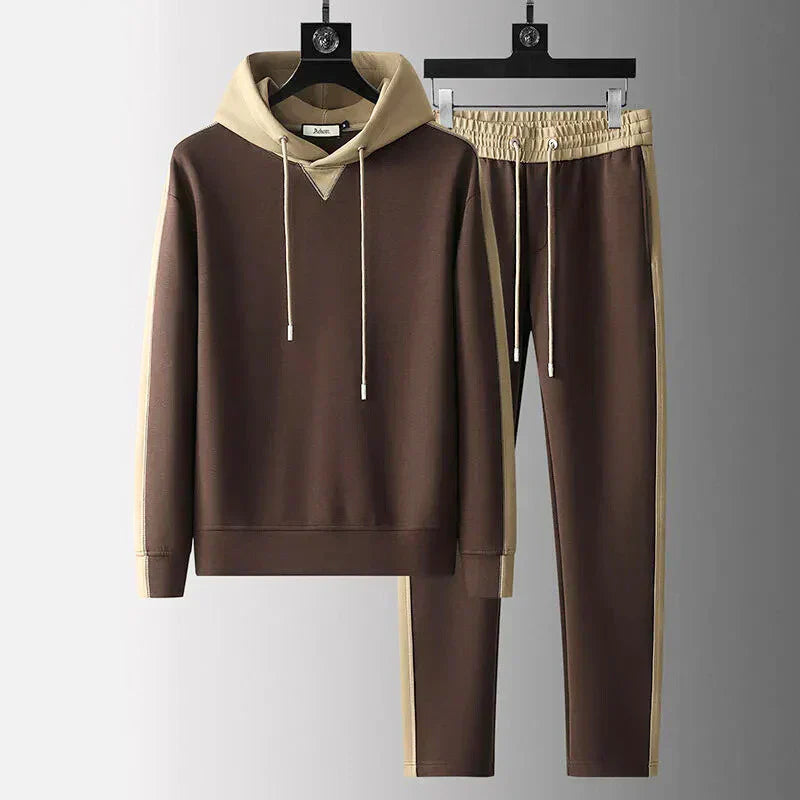 Two-Tone Hoodie Set