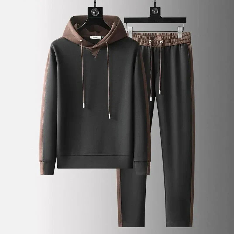 Two-Tone Hoodie Set