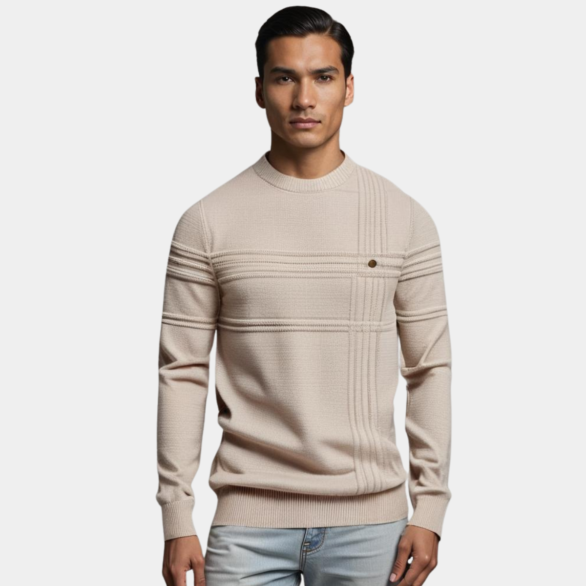 Men's Elegant Knitted Pullover