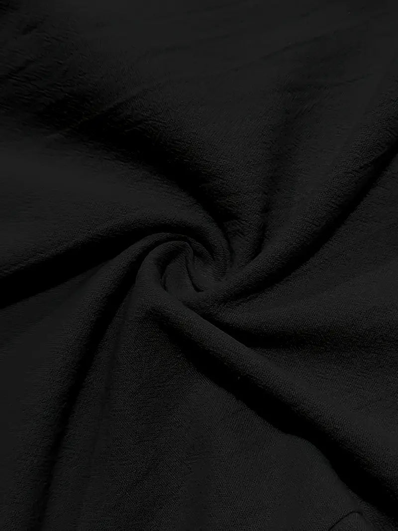 NICHOLS | CORD-TRIMMED WIDE LINEN PANTS