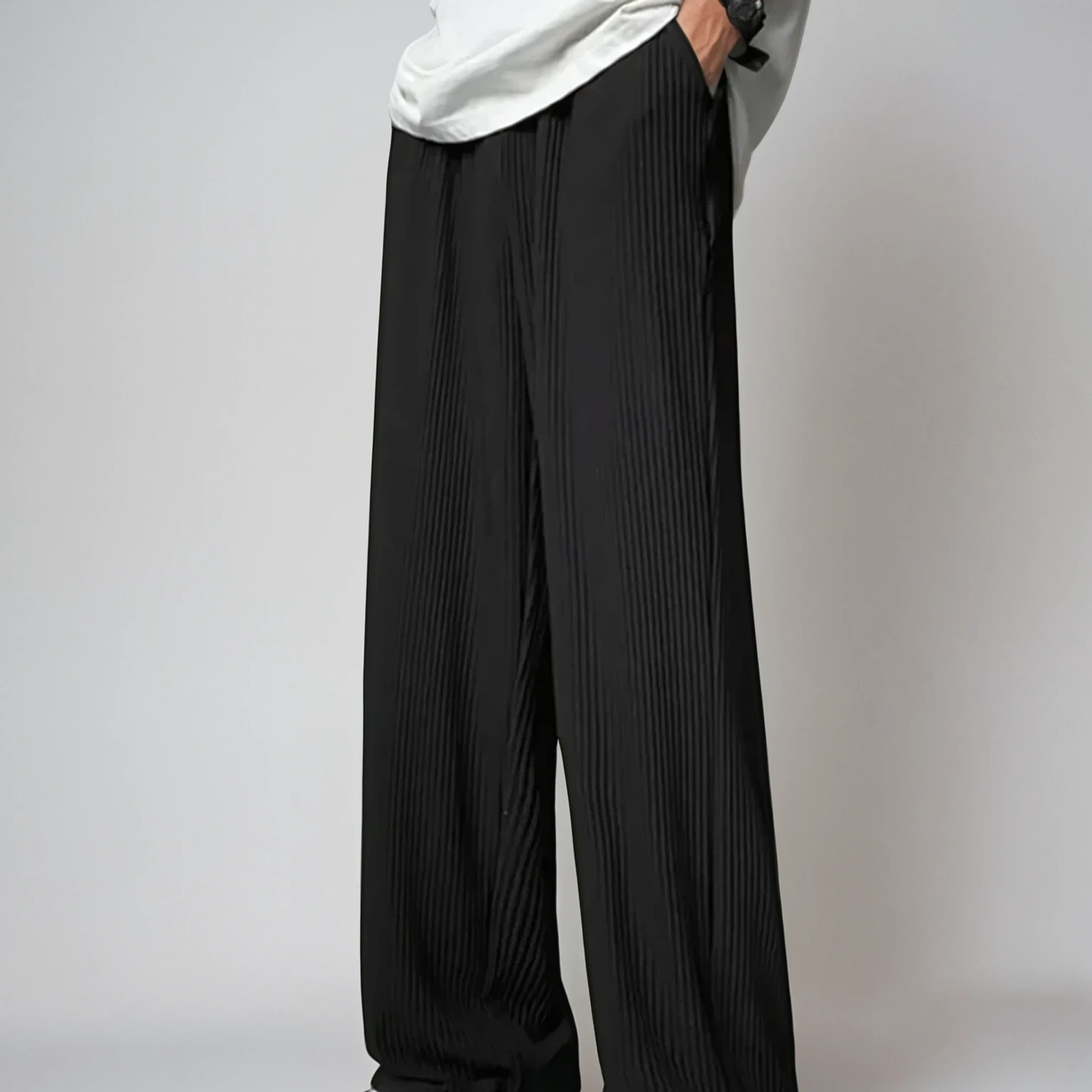 Theo | Everyday Textured Trousers