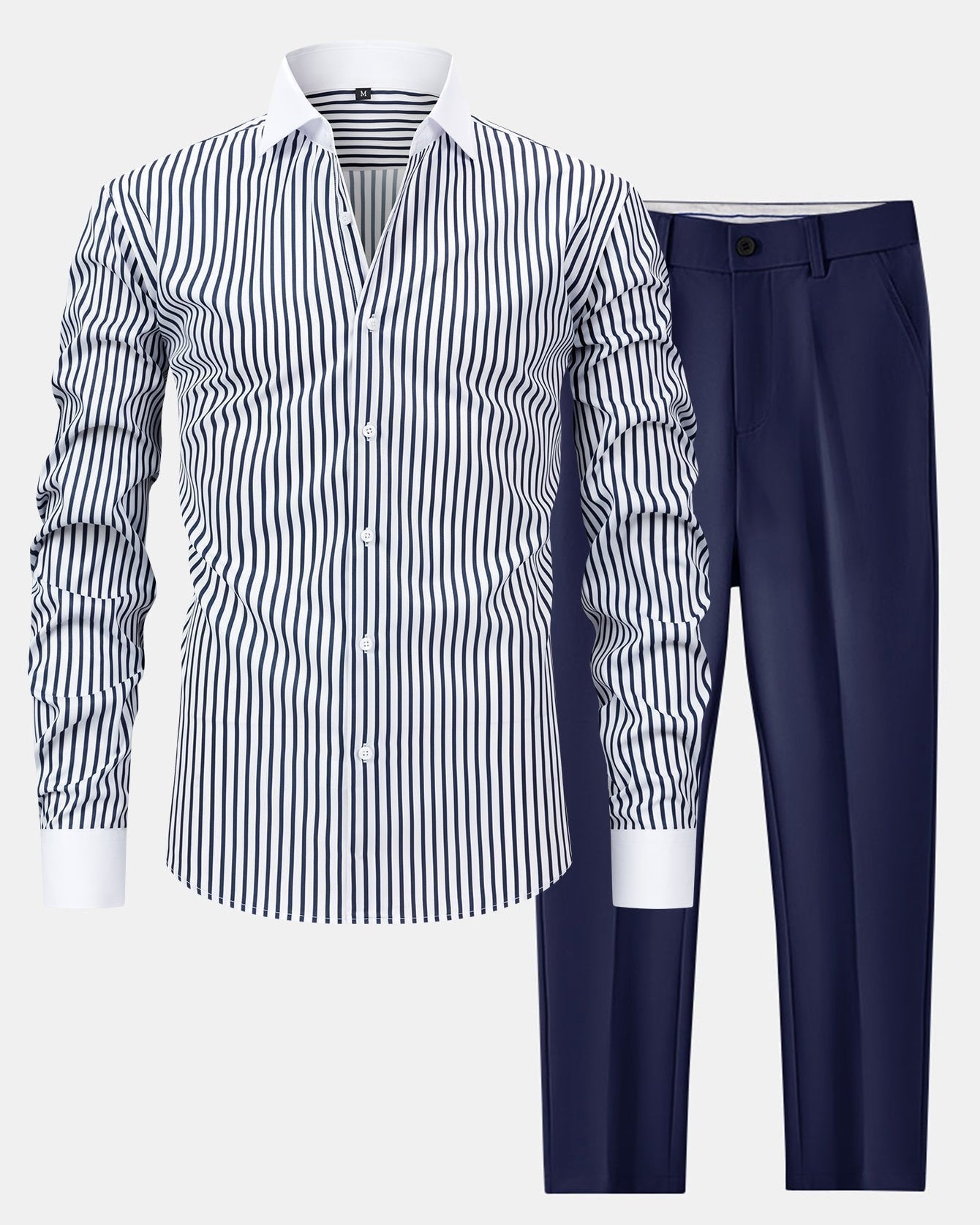 WINCHESTER STRIPED SHIRT WITH SLIM-FIT PANTS