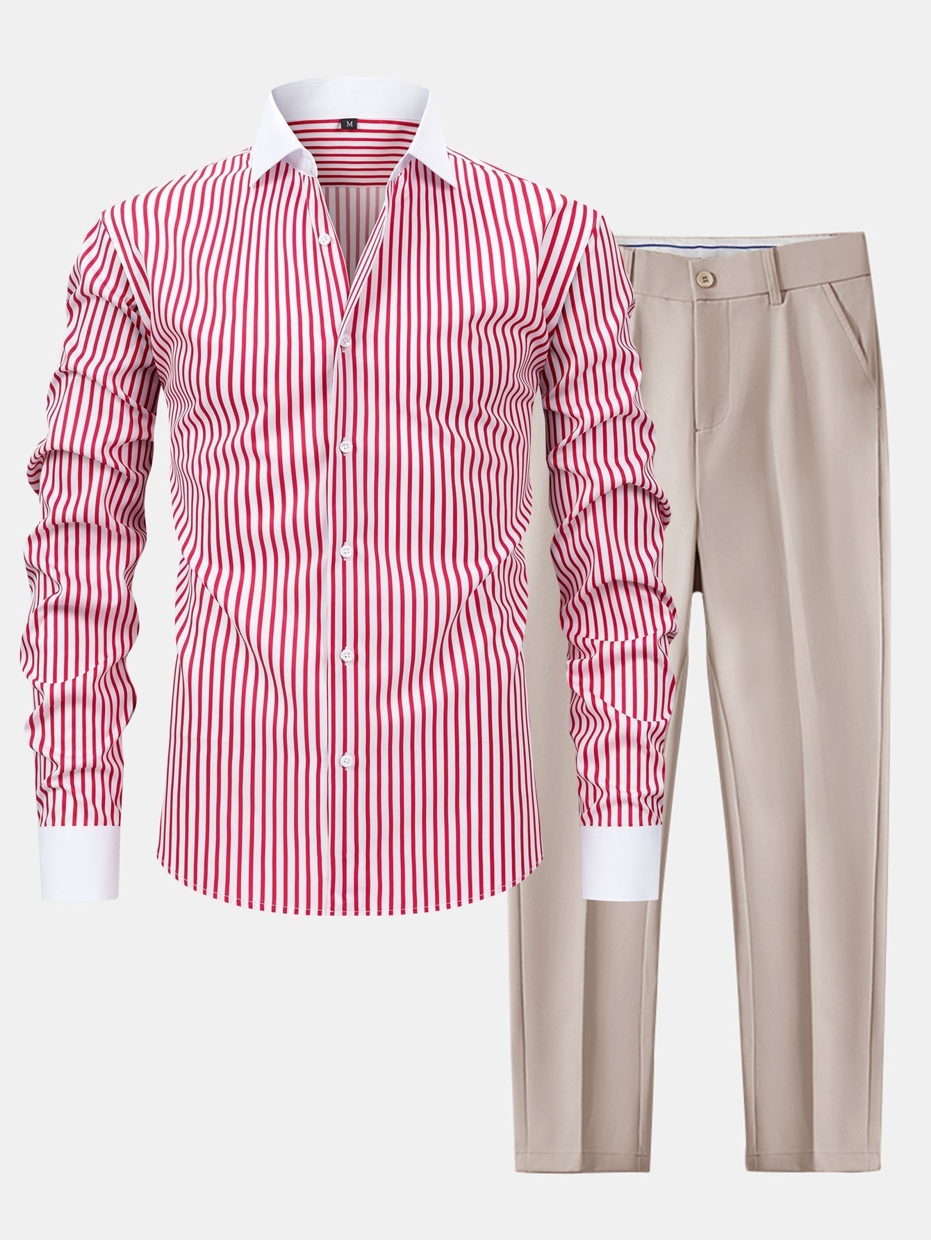 WINCHESTER STRIPED SHIRT WITH SLIM-FIT PANTS