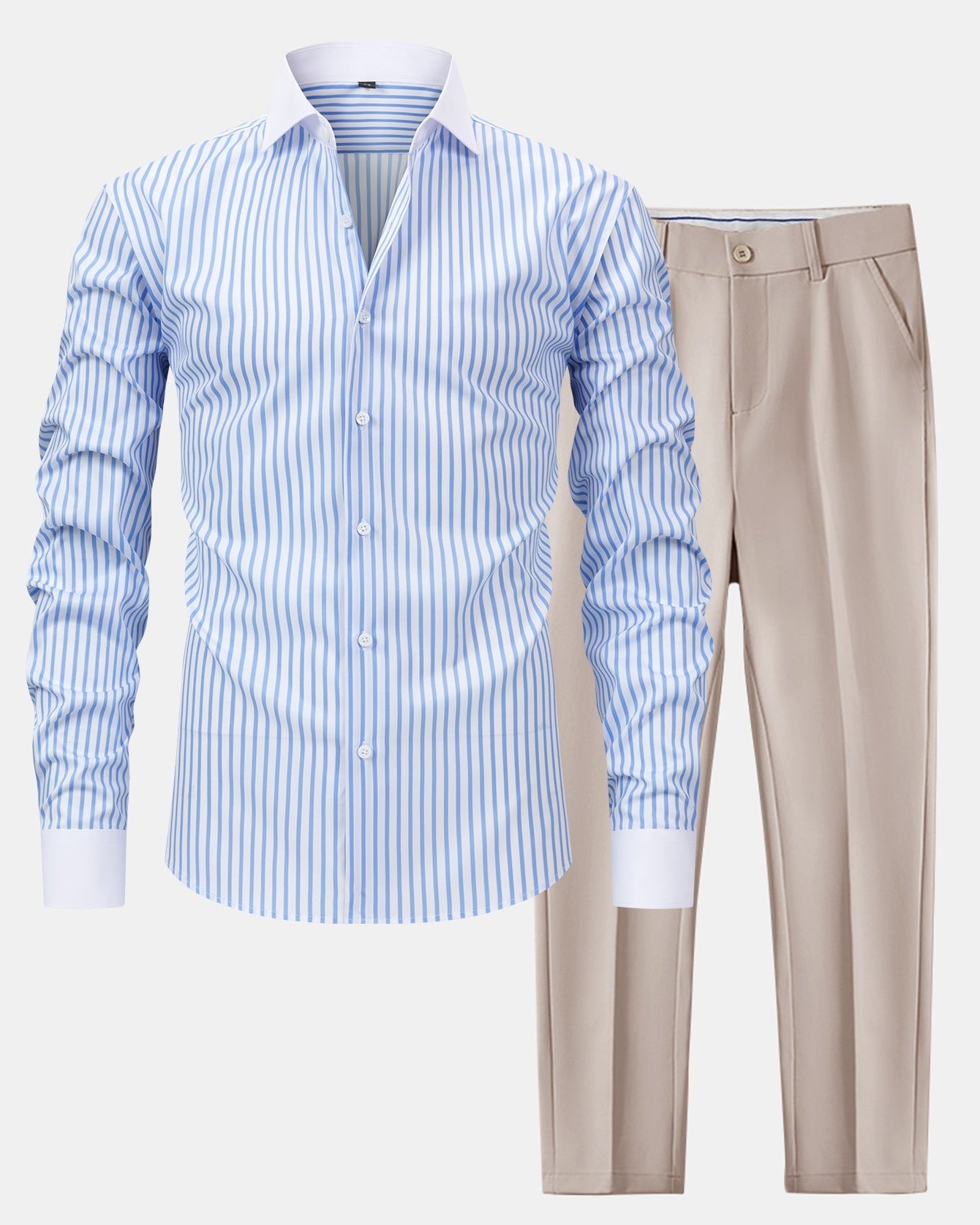 WINCHESTER STRIPED SHIRT WITH SLIM-FIT PANTS