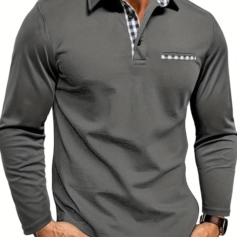 Long Sleeve Polo Shirt