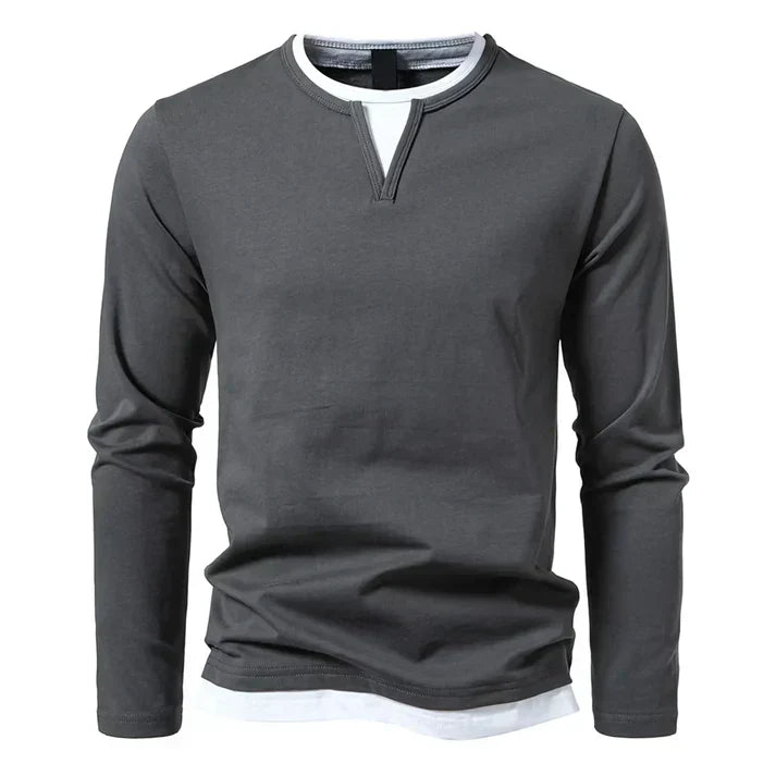 Premium Combed Cotton Long Sleeve T-Shirt