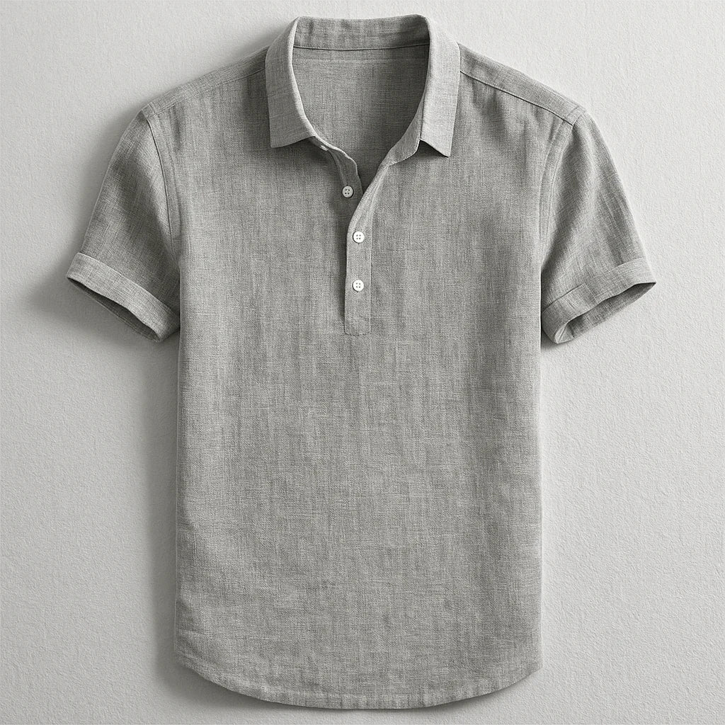 LINEN POLO Shirt