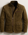 Suede Jacket in Classic Style
