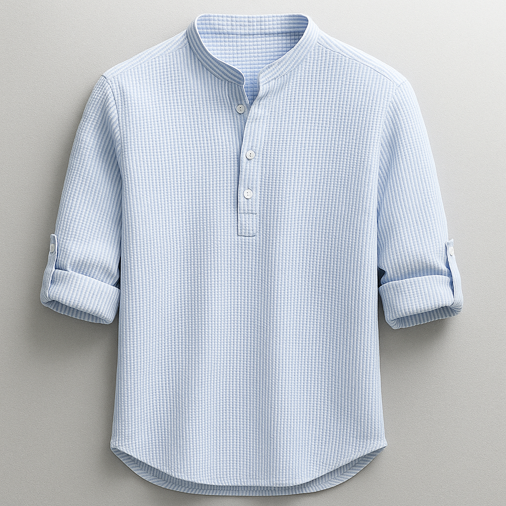Cotton and Linen Blend Shirt