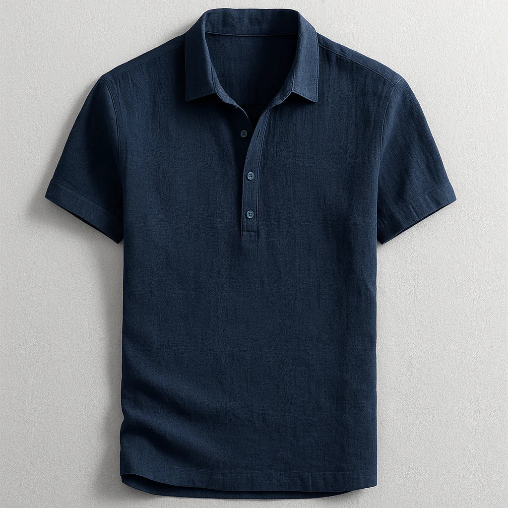LINEN POLO Shirt