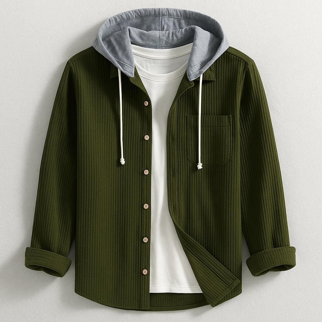 Luxury Hooded Shirt