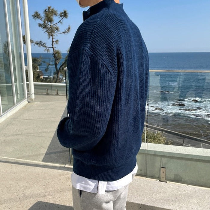 Contemporary Half-Zip Pullover