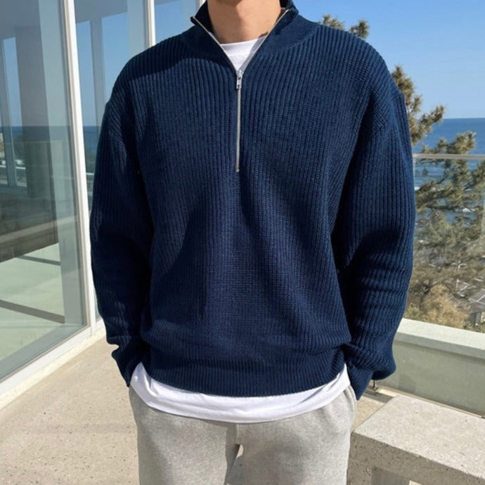 Contemporary Half-Zip Pullover