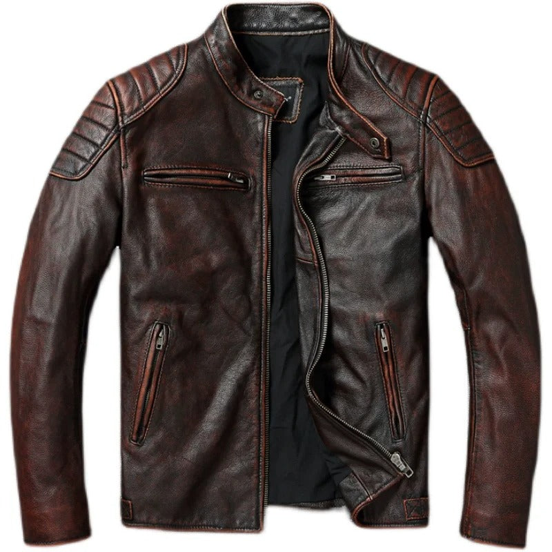 Classic Vintage Leather Jacket