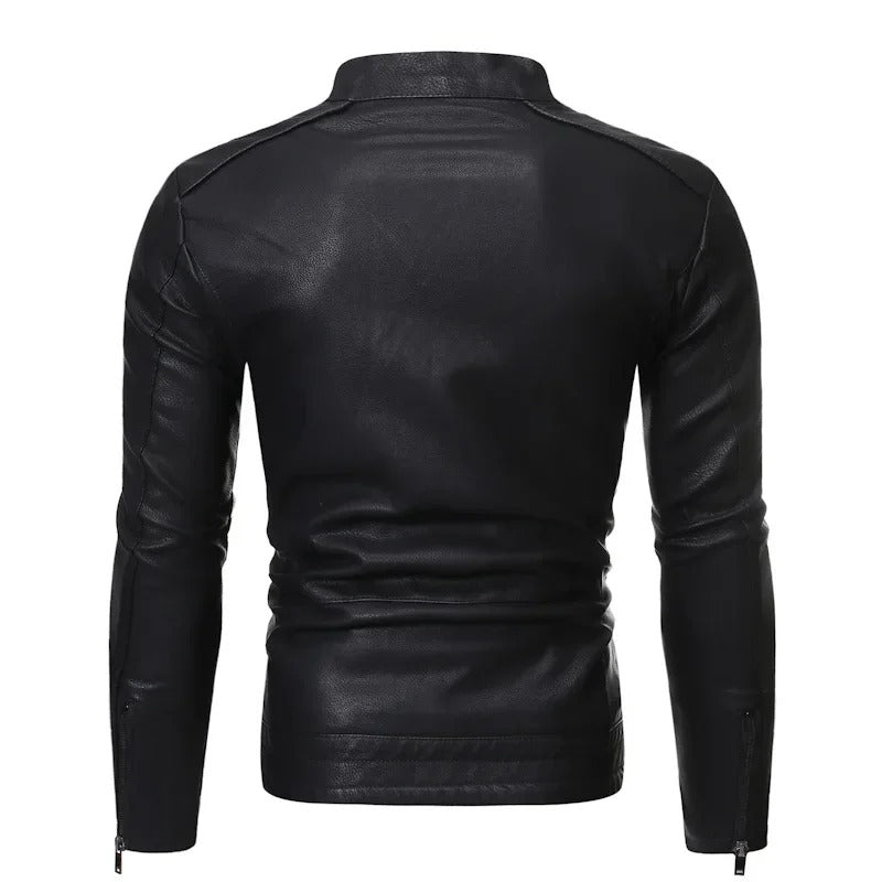Men's Elegant Leather Jacket
