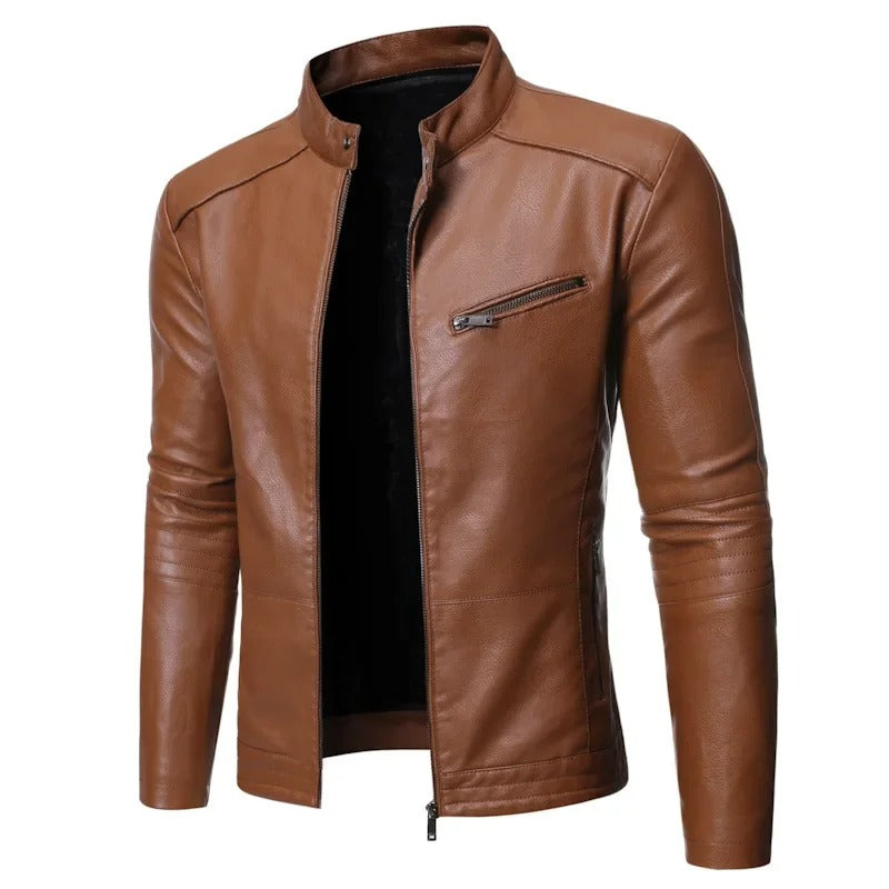 Men's Elegant Leather Jacket