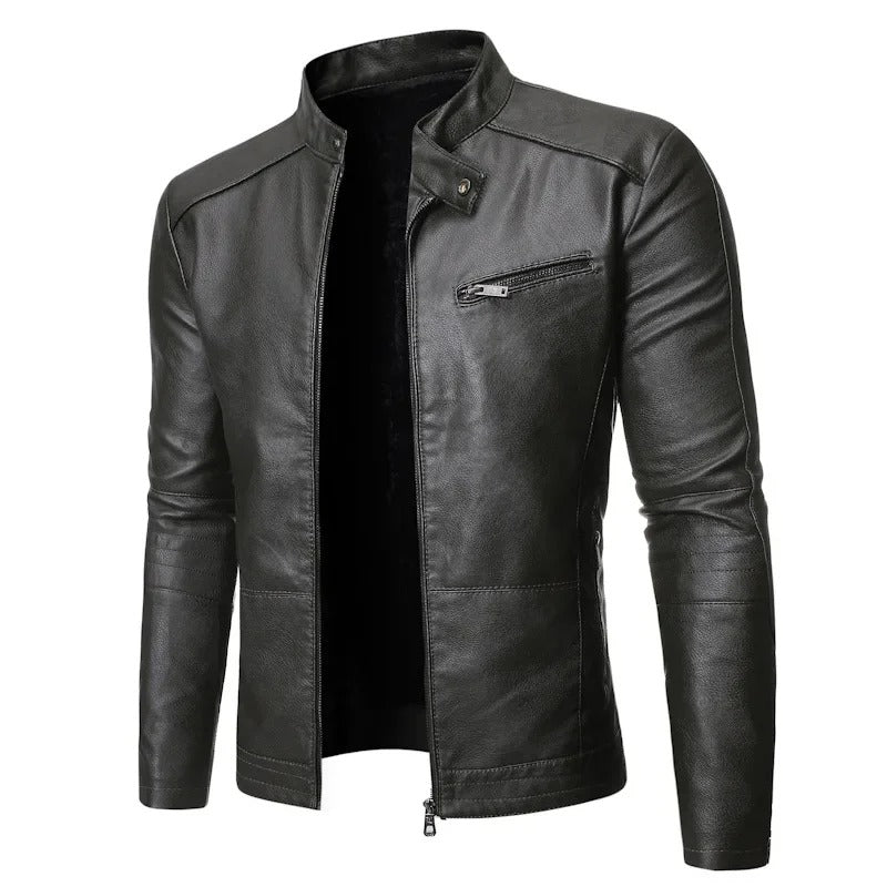 Men's Elegant Leather Jacket