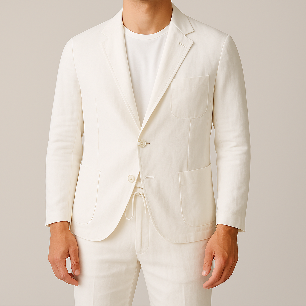 MARIO | Breezy Linen Suit