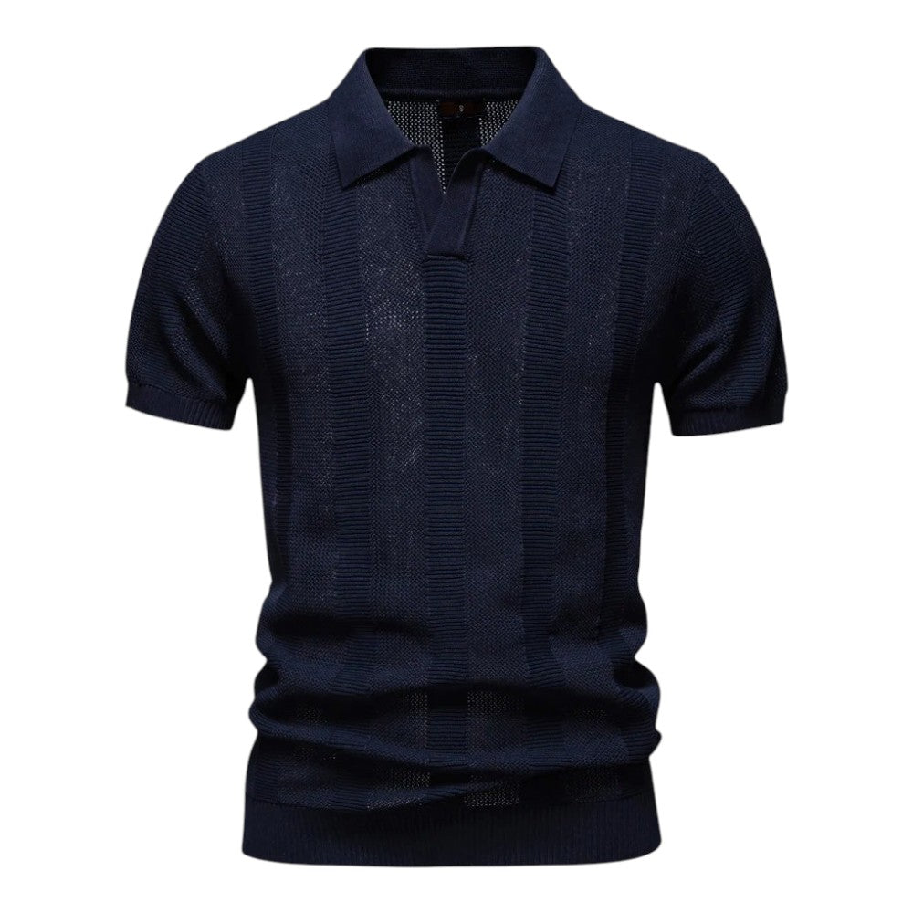 High-Stitch Polo Shirt