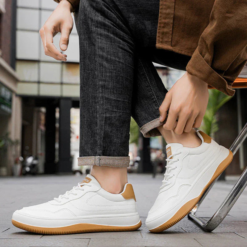 Genuine Leather Sneakers