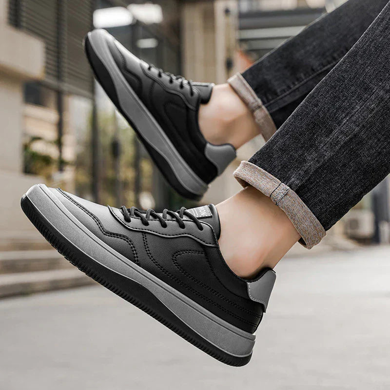 Genuine Leather Sneakers