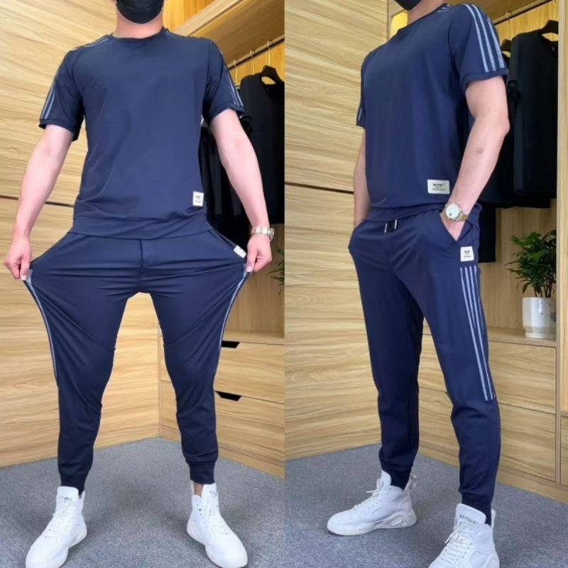 Luxury Elastic Suit for Men in Premium Materials