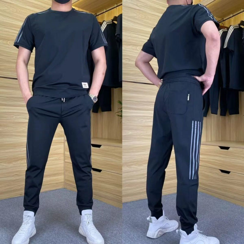 Luxury Elastic Suit for Men in Premium Materials