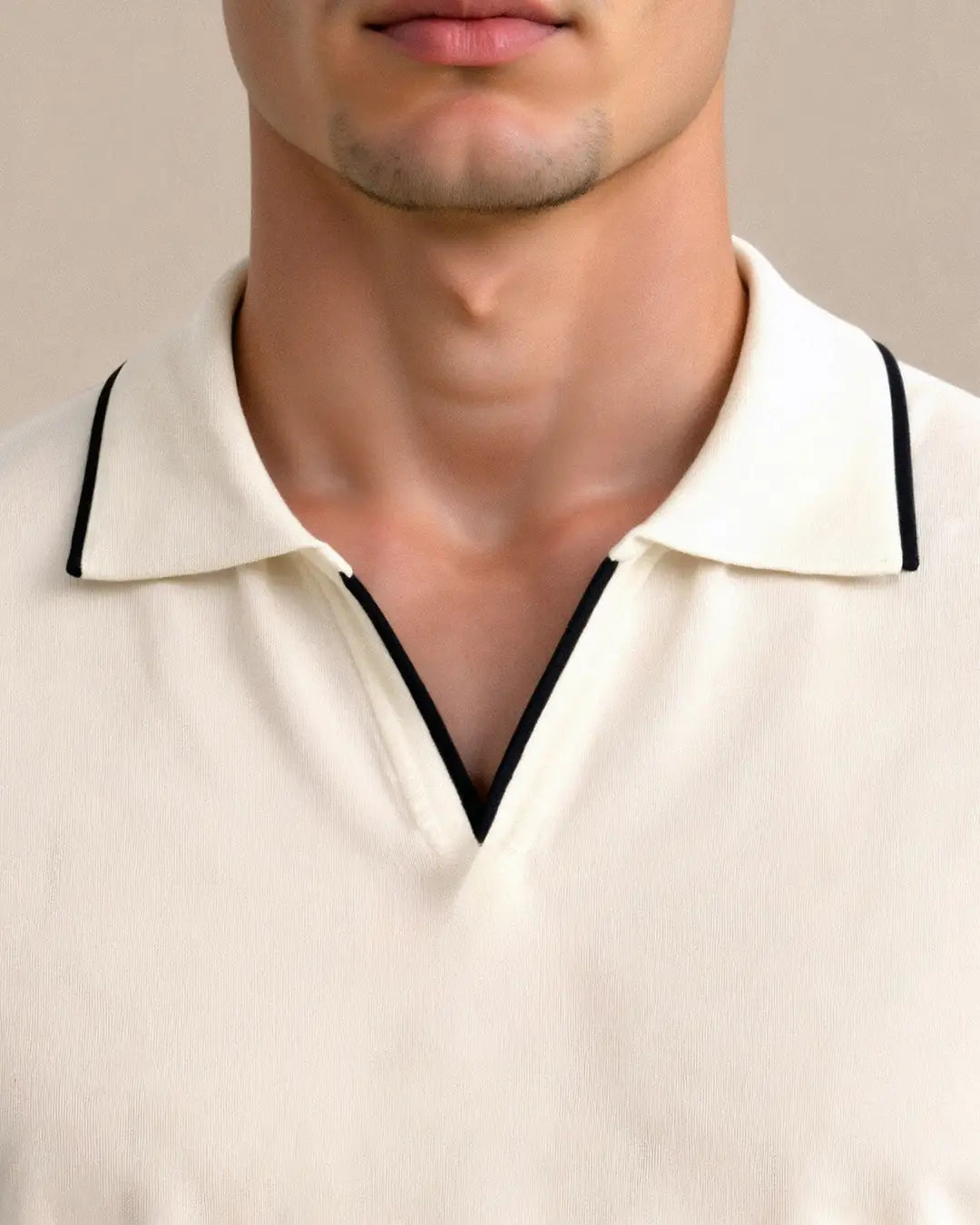 Personalized Piqué Polo Shirt with Contrasting Accents